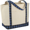 Fourre-tout bateau en coton Buffalo Plaid 18oz