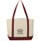 Fourre-tout bateau en coton Buffalo Plaid 18oz