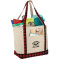 Fourre-tout bateau en coton Buffalo Plaid 18oz