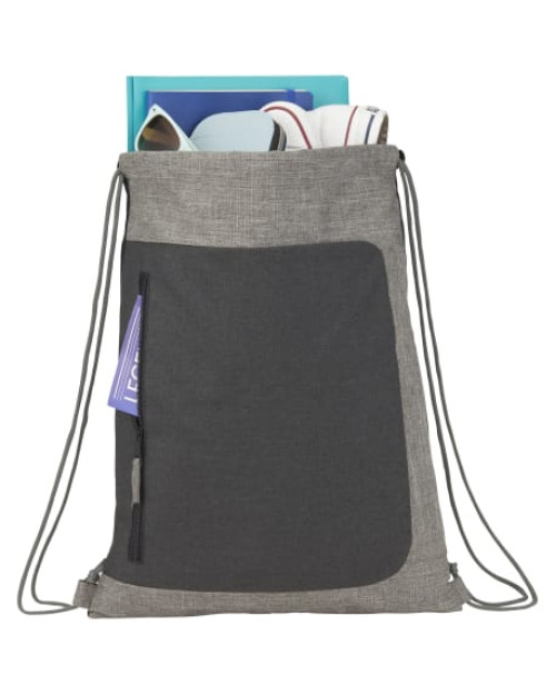 Récupérer le sac à cordon recyclé