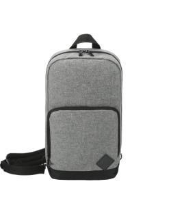 Sac à dos à bandoulière recyclé graphite Deluxe