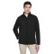 Manteau à extérieur doux pour homme de taille longue Cruise de CORE365MC de deux épaisseurs contrecollées