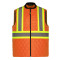 L01225 - Mack - Gilet matelassé haute visibilité pour hommes