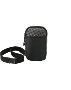 Pochette pour téléphone avec lanière quadrillée