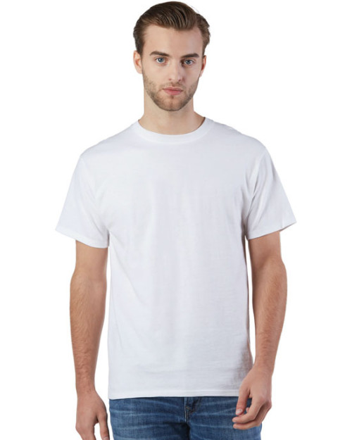 Champion - T-shirt pour adulte en coton filé