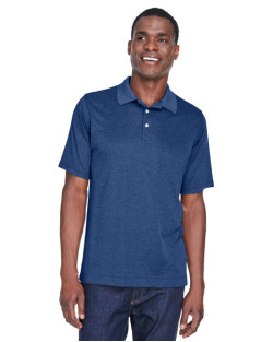 Polo pour homme en piqué chiné Jet Pima-TechMC de Devon & Jones