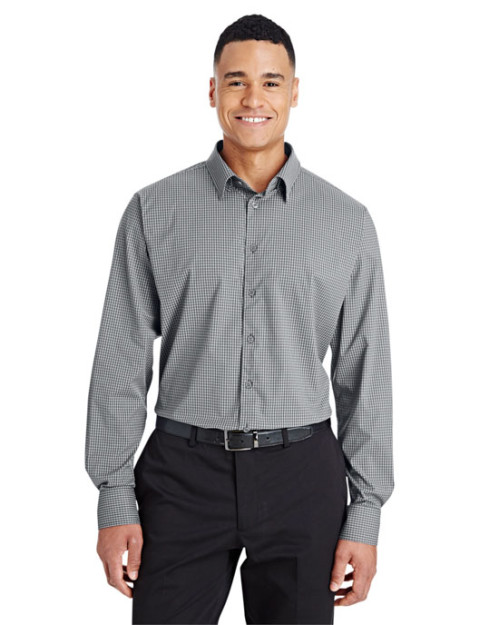 Chemise pour homme Performance CrownLuxMC à mini-carreaux de Devon & JonesMD