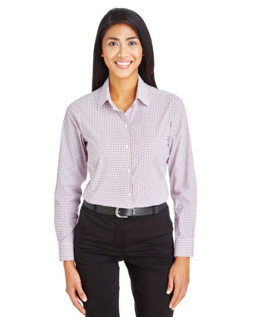 Chemise pour femme Performance CrownLuxMC à micro-carreaux de Devon & JonesMD