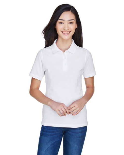 Polo pour femme 9,33 oz/vg2 Easy BlendMC de Harriton
