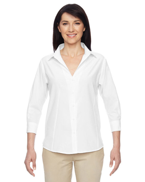 Chemise performance pour femme Paradise à manches trois quart d'Harriton